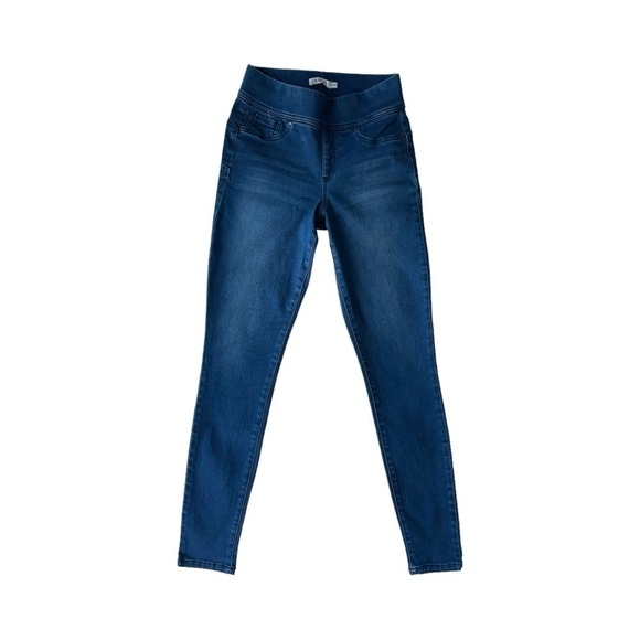 Ricki's Pants - RICKI'S BLUE DENIM STYLE STRETCHY SKINNY LEGGINGS WOMENS SIZE XS